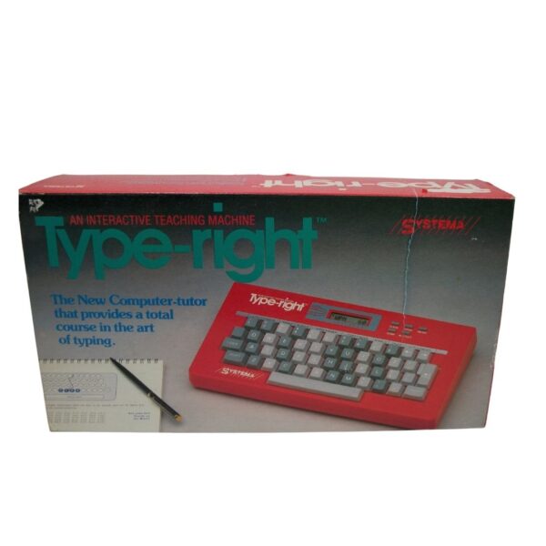 Type-Right Keyboard In Original Box - Prop Hire By Elite