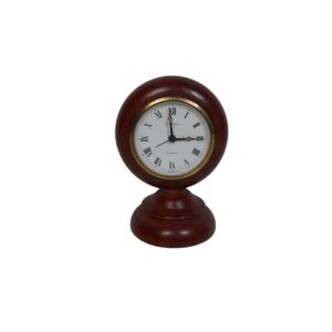 Small Round Wooden Clock for TV, Film & Theatre production hire.