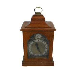 Wooden Cased Rotherham Clock for TV, Film & Theatre production hire.