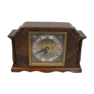 Wooden Mantle Clock for TV, Film & Theatre production hire.