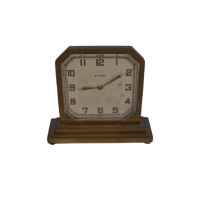Small Brass Mantle Clock for TV, Film & Theatre production hire.