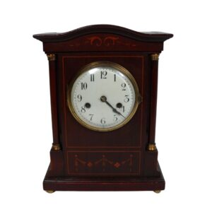 Tall Wooden Mantle Clock for TV, Film & Theatre production hire.