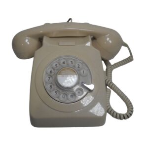 Dial Up Cream Telephone for TV, Film & Theatre production hire.