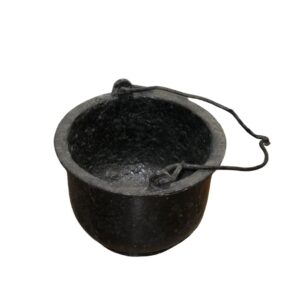 Small Cast Iron Smelting Pot for TV, Film & Theatre production hire.