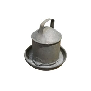 Small Galvanised Bird Feeder for TV, Film & Theatre production hire.
