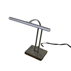 Brushed Chrome Piano Light for TV, Film & Theatre production hire.