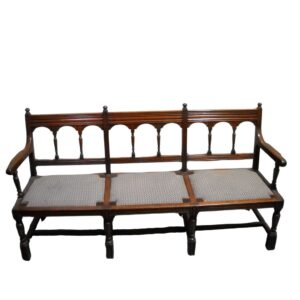 Three Seater Hallway Bench for TV, Film & Theatre production hire