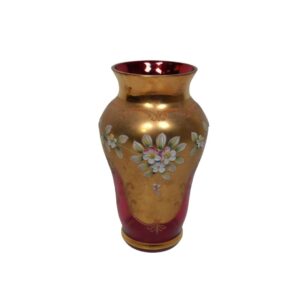 Cranberry Ware Large Vase for TV, Film & Theatre production hire
