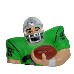 Plastic Cast of an American Footballer - 10 available for TV, Film & Theatre production hire