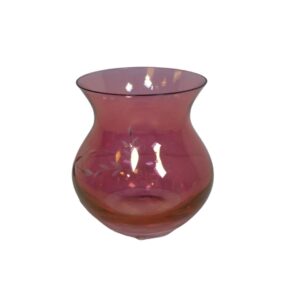 Cranberry Glass Vase for TV, Film & Theatre production hire