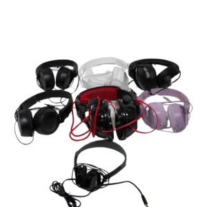 Seven Sets of Headphones for TV, Film & Theatre production hire