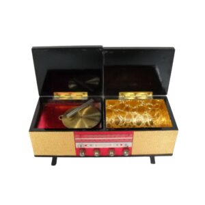 Novelty Radiogram Music Box for TV, Film & Theatre production hire