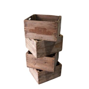 Four Wooden Crates for TV, Film & Theatre production hire