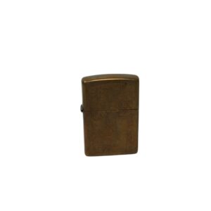 Brass Etched Zippo Cigarette Lighter for TV, Film & Theatre production hire
