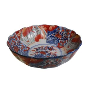 Oriental Bowl Orange, Blue, White & Green for TV, Film & Theatre production hire