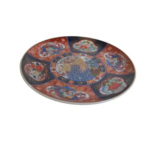 Japanse Plate Blue & Orange for TV, Film & Theatre production hire