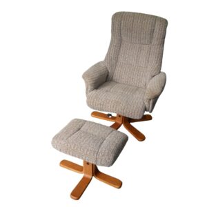 Armchair and Matching Footrest for TV, Film & Theatre production hire