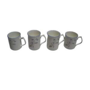 Jason Blue & White China Mugs for TV, Film & Theatre production hire