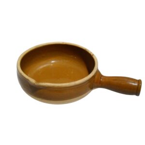 Beige Ceramic Pan for TV, Film & Theatre production hire