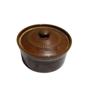 Brown Ceramic Pot for TV, Film & Theatre production hire