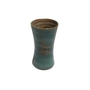 Blue Ceramic Vase for TV, Film & Theatre production hire