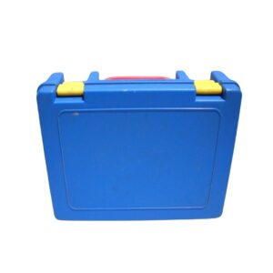 Blue Plastic Lunchbox for TV, Film & Theatre production hire