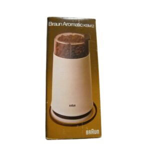 Braun Coffee Grinder - Boxed for TV, Film & Theatre production hire