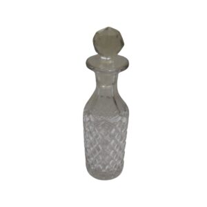 Cut Glass Bottle with Stopper for TV, Film & Theatre production hire