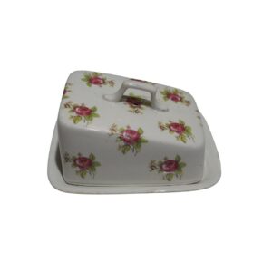 Floral Butter Dish for TV, Film & Theatre production hire
