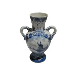 Blue & White Vase for TV, Film & Theatre production hire