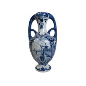 Blue Floral Vase for TV, Film & Theatre production hire