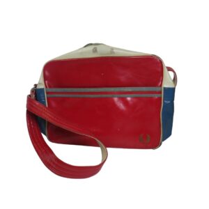 Blue And Red Cross Body Bag for TV, Film & Theatre production hire