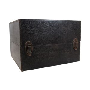 Black Cube Shaped Case With Two Key Locks for TV, Film & Theatre production hire