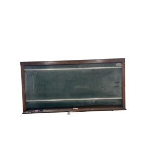 Large Old School Wooden Blackboard